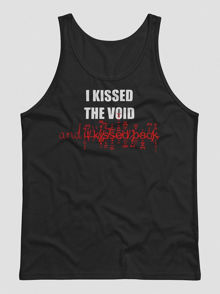 I kissed the void and it kissed back jersey tank top product image (2)