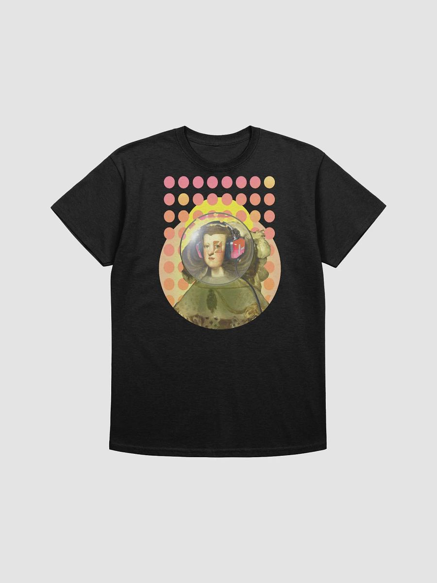 Queen of Space, by Frank Fonik (AM/FM Radio Headphone), Techno EDM, Unisex t-shirt product image (2)