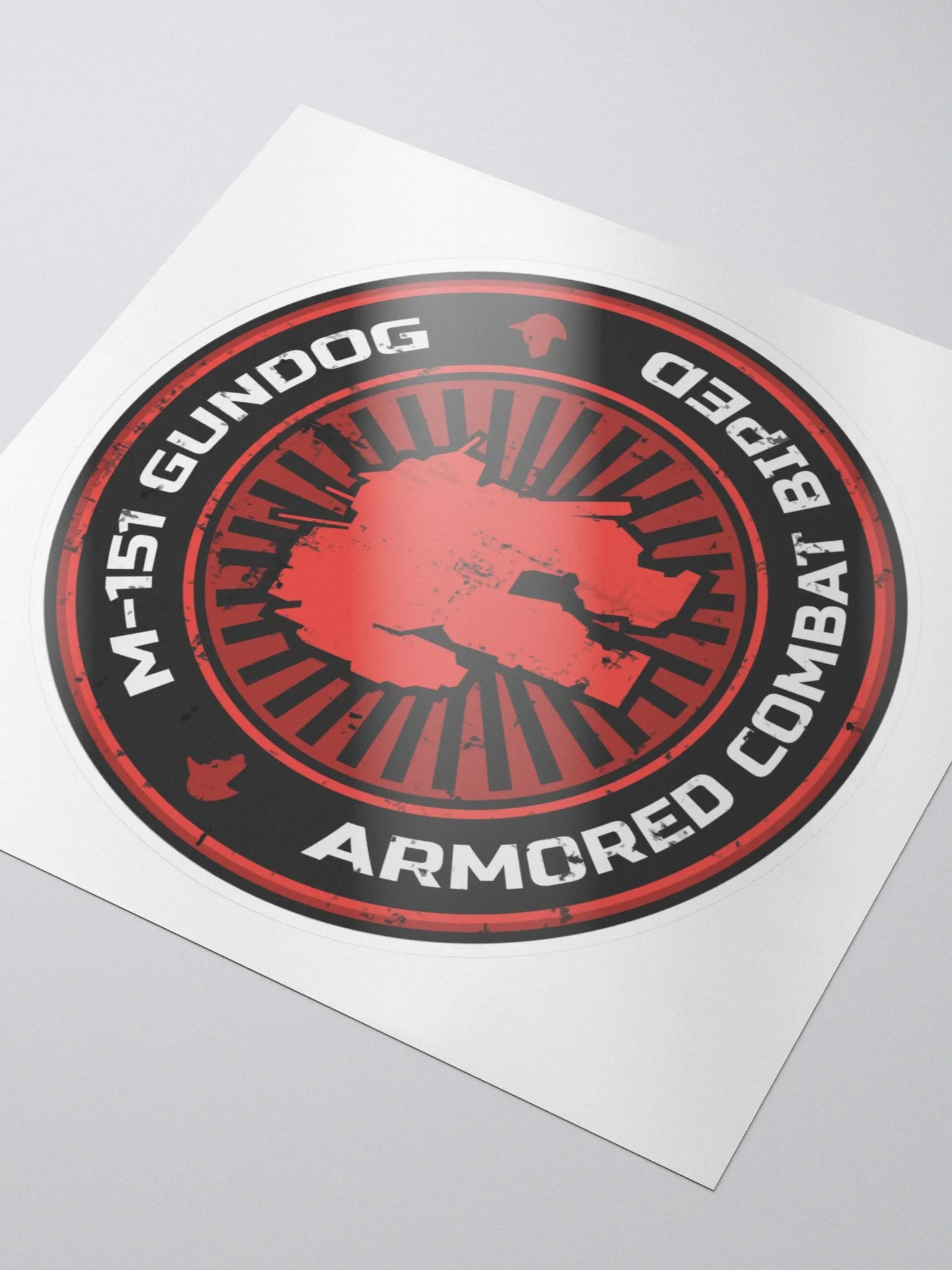 M-151 Gundog vinyl sticker product image (3)
