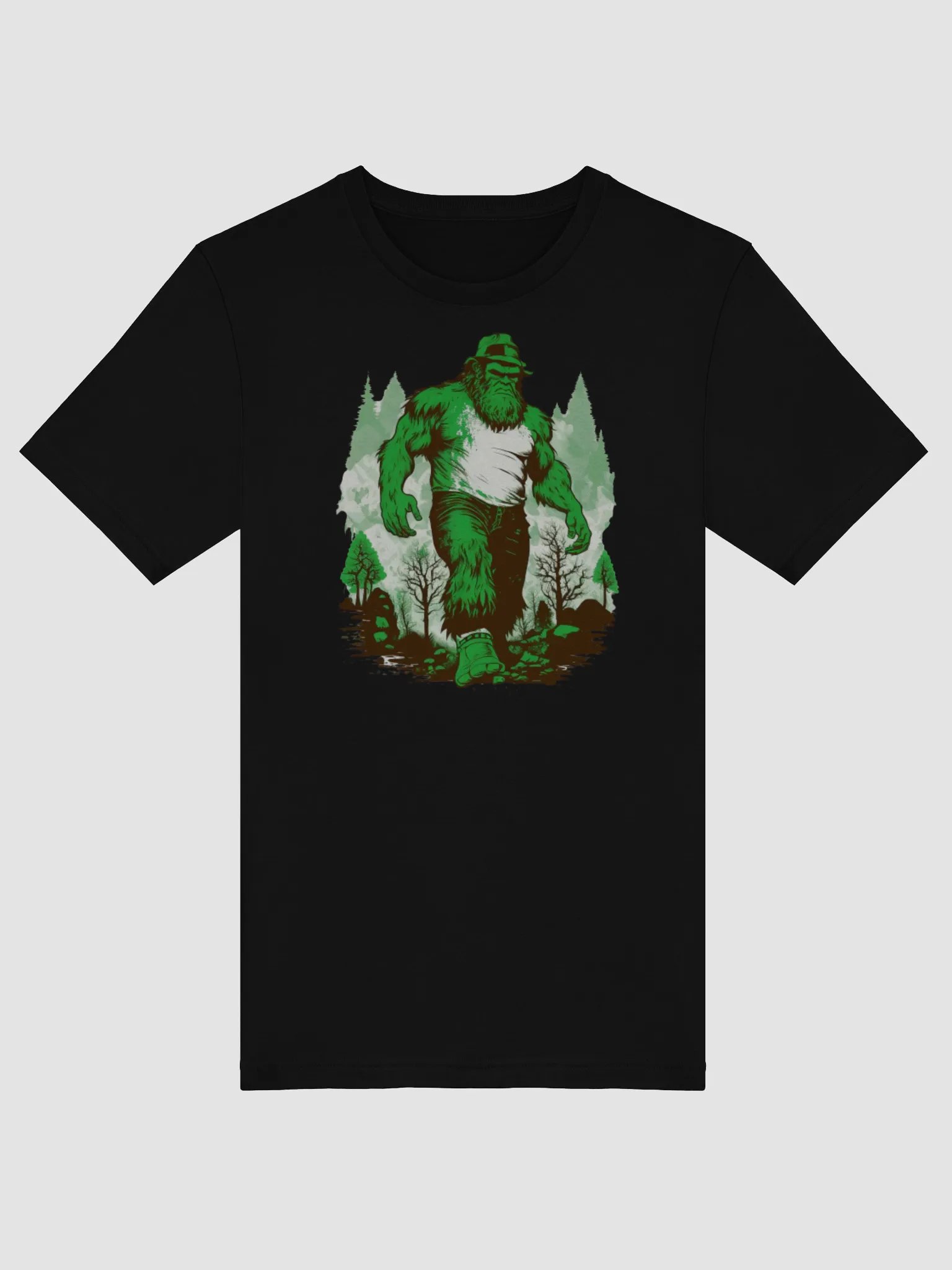 Bigfoot Hiking Adventure Retro Forest product image (6)