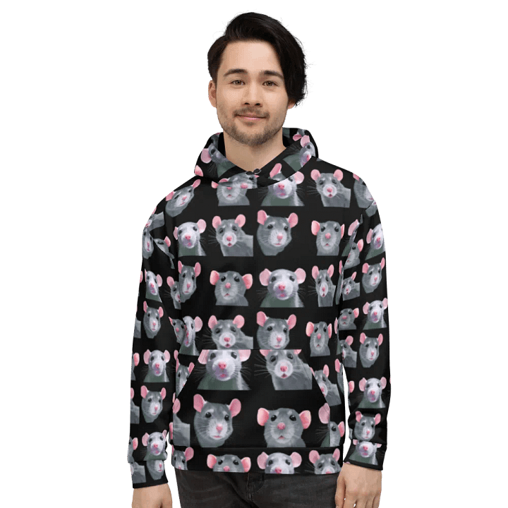 Four blue rats hoody product image (2)