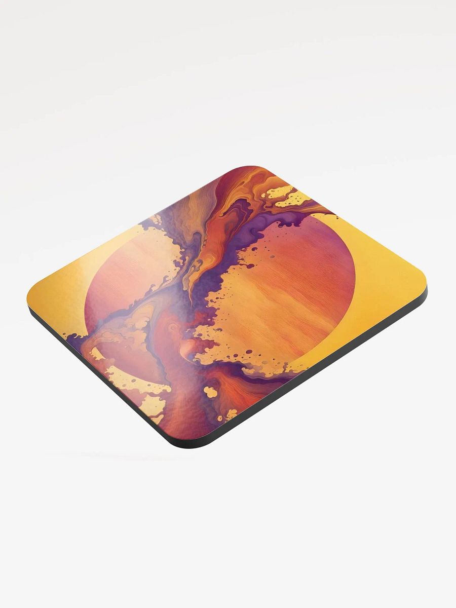 Sunset Inferno Dutch Pour Coaster product image (3)