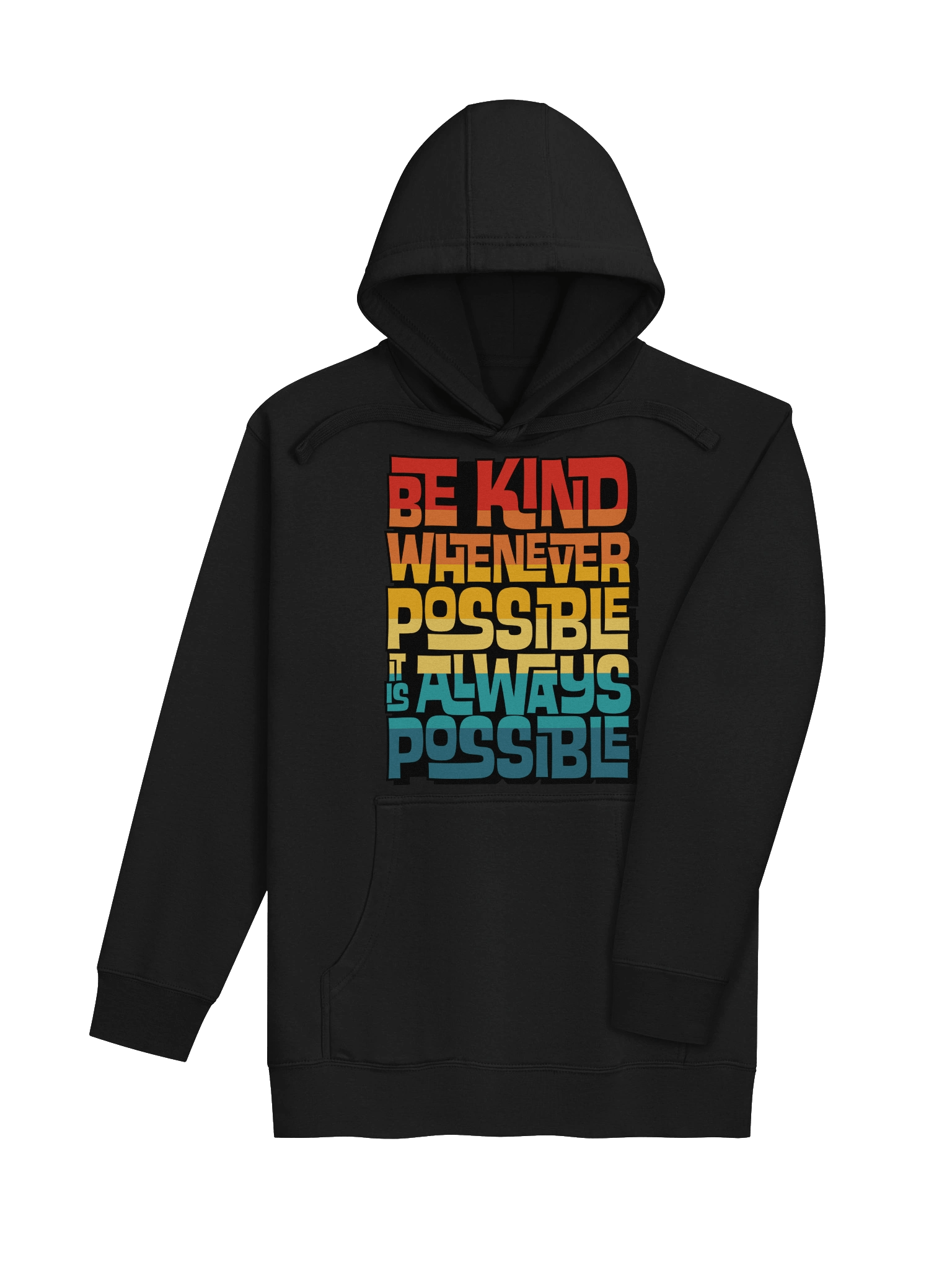 Be Kind Whenever Possible Vintage Sunset Hoodie product image (4)