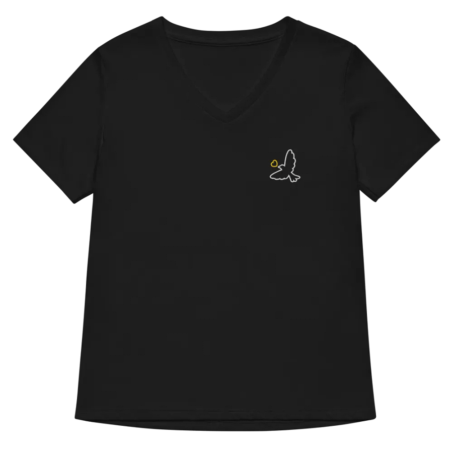 V- Neck Women T- Shirt product image (4)