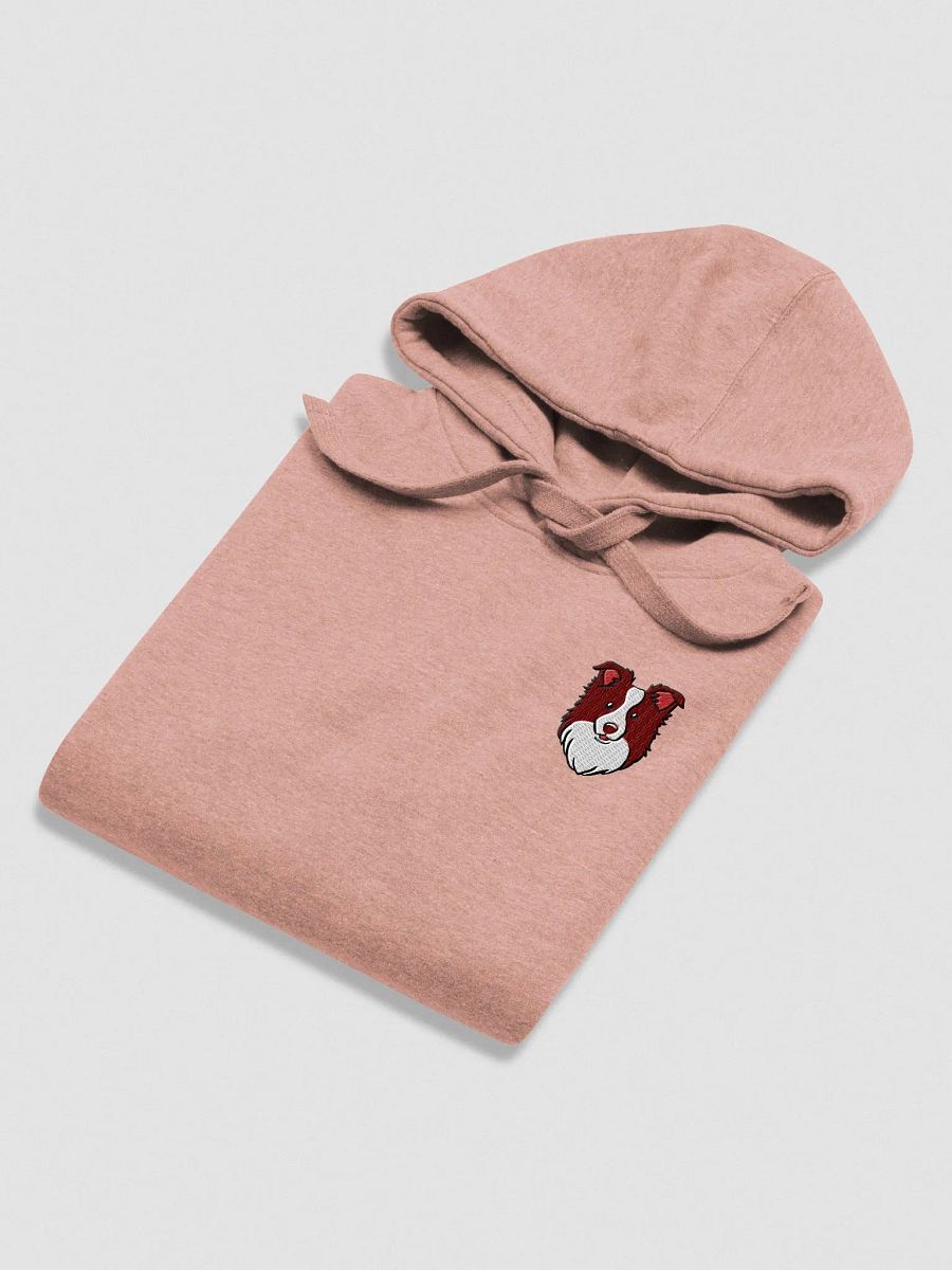 Fluffy Red Border Collie Embroidered Premium Hoodie product image (9)