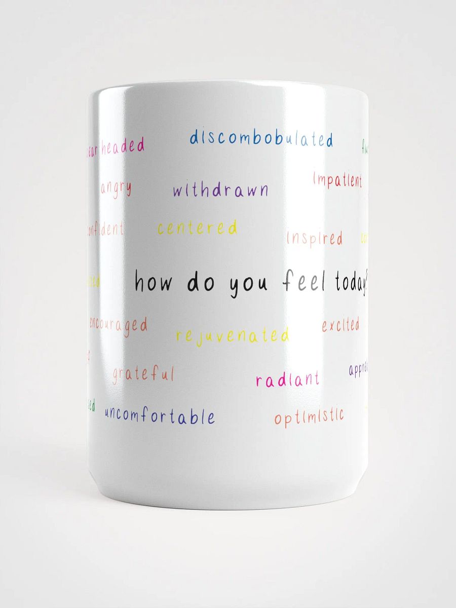 Feeling Words Mug product image (5)