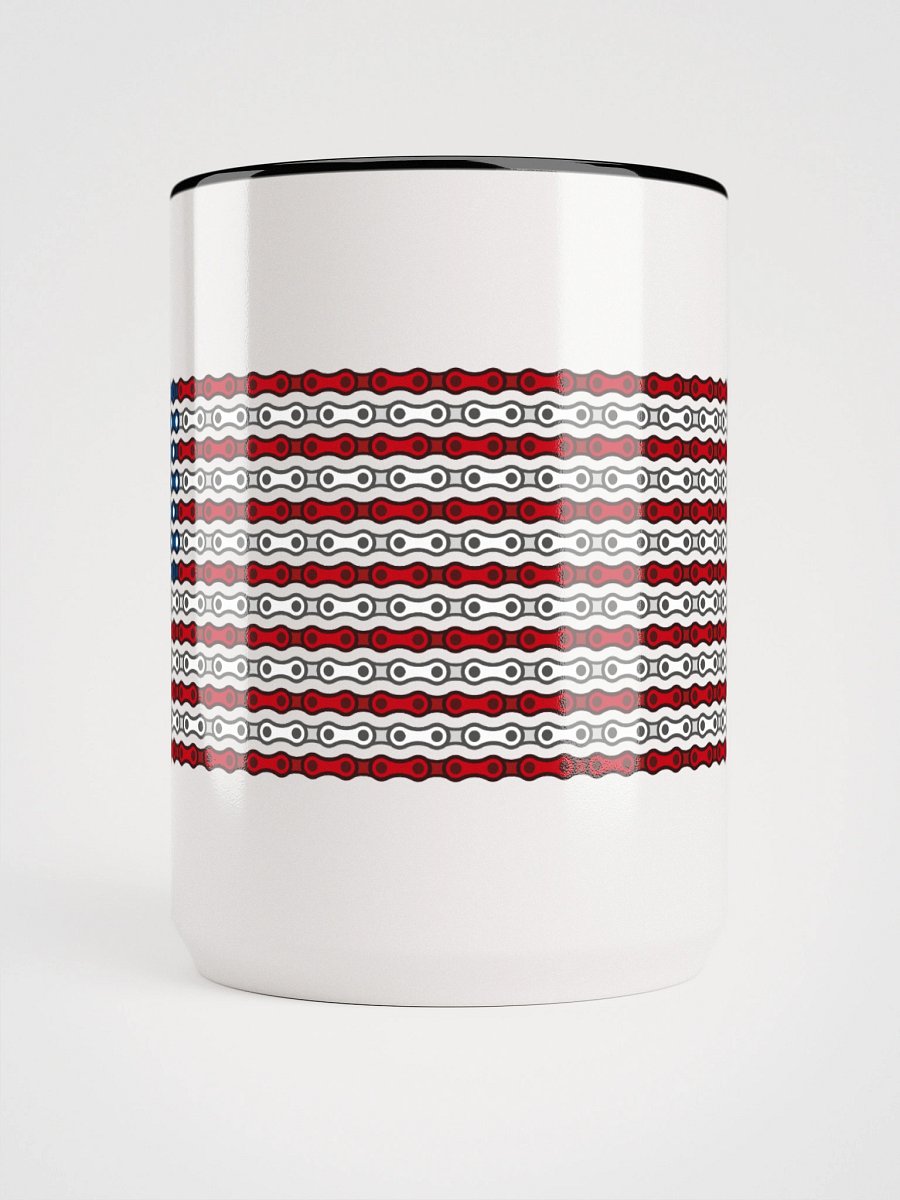 USA 50 States Bike Chain Flag Coffee Mug product image (9)