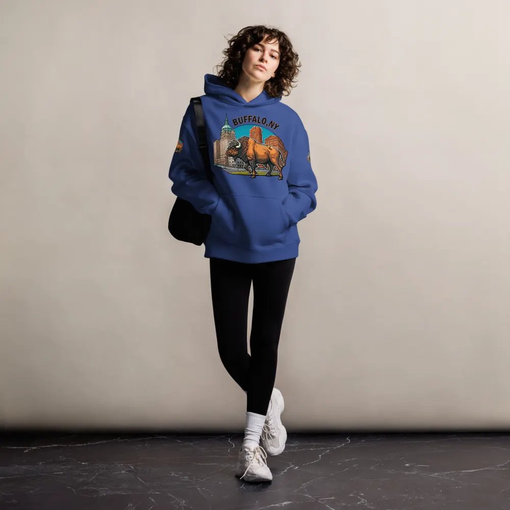 Bold Buffalo New York Oversized Hoodie product image (8)