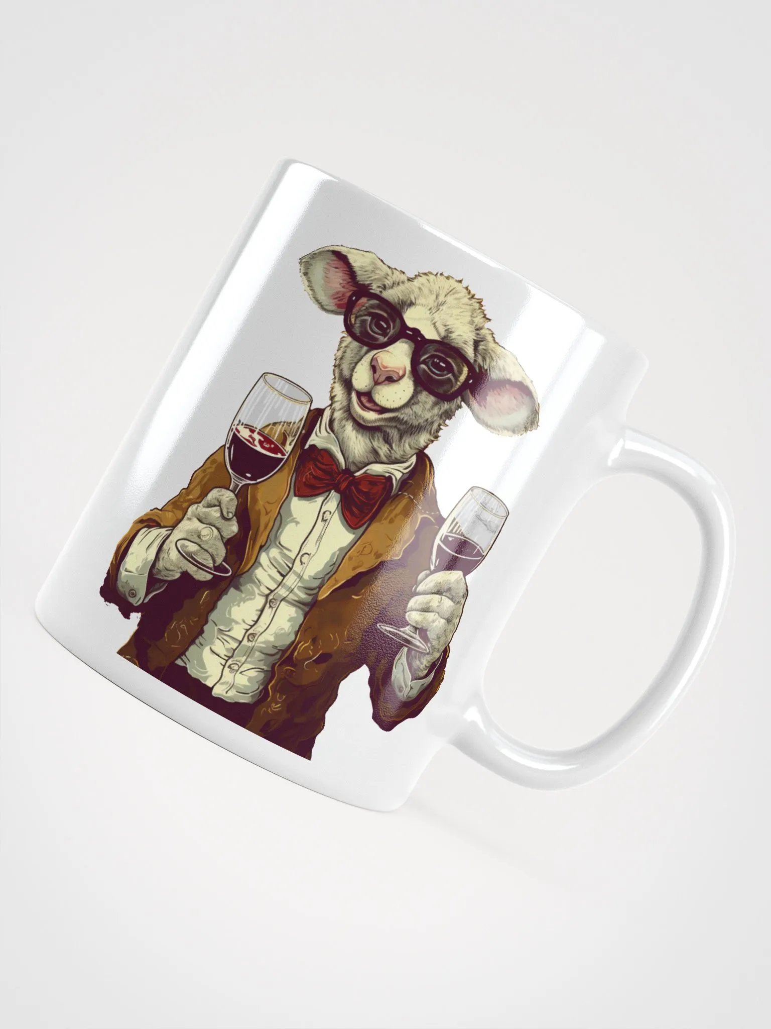 Lubrication Lamb Mug - Light product image (5)