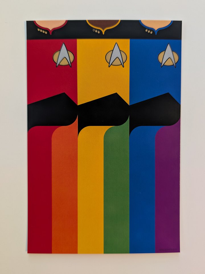 Star Trek TNG Pride Print product image (1)