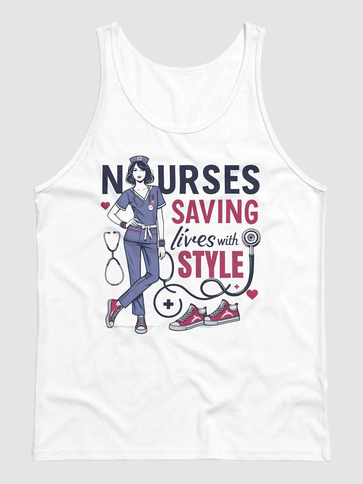 Nurse: Stylish live saving Nurse Tank product image (1)