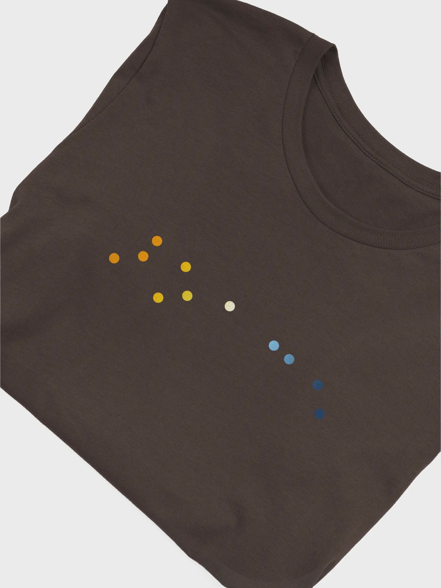 aroace contracted braille t-shirt product image (5)