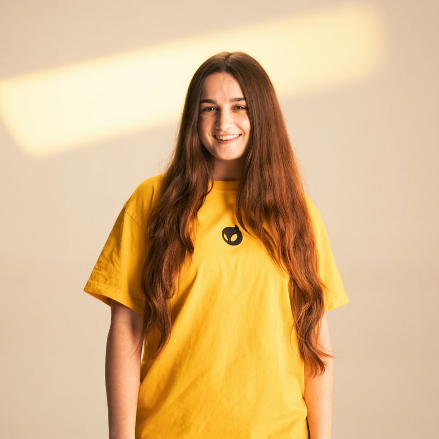 Dignitas Logo Tee - Yellow product image (2)