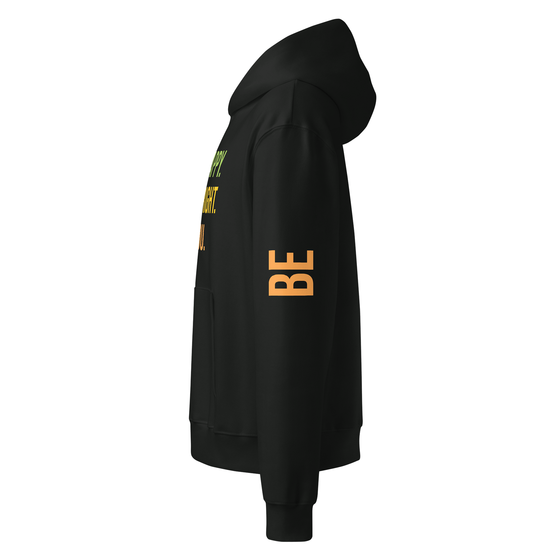 Be Happy. Be Bright. Be You Oversized Hoodie product image (3)