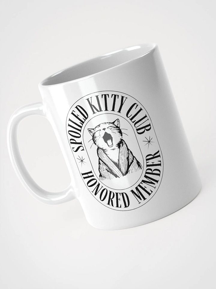 Spoiled Kitty Club White Glossy Mug product image (2)