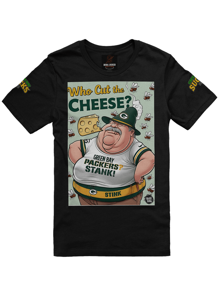 NEW Who Cut the Cheese? T-Shirt | Green Bay | Football | Rivals Locker product image (1)