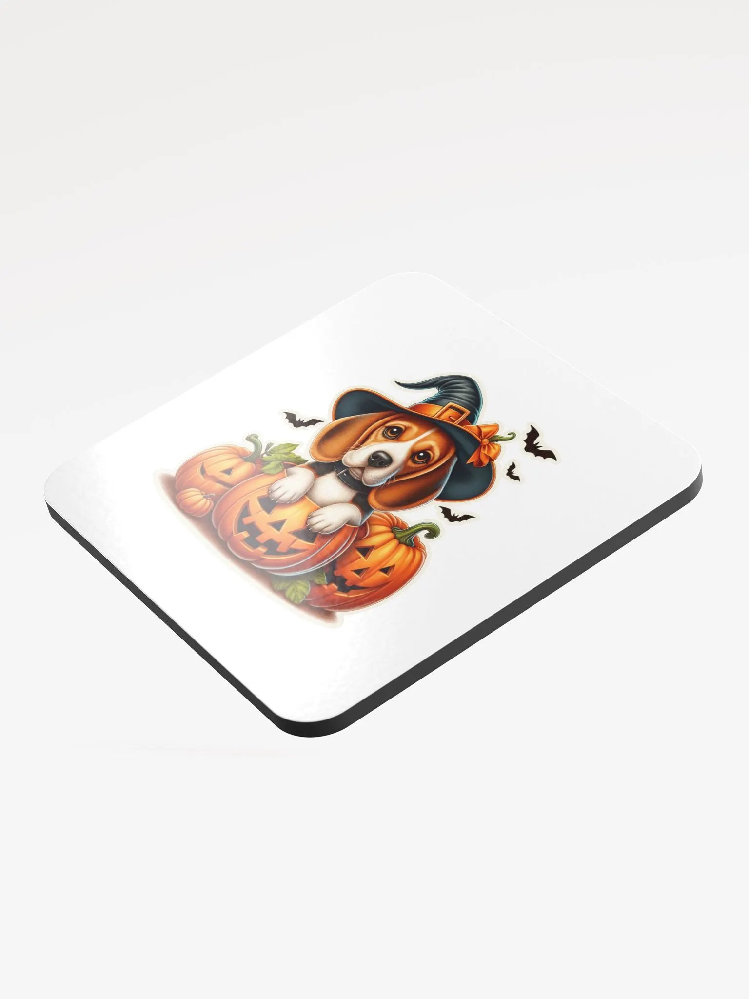 Halloween Pumpkin Beagle - Coaster product image (3)