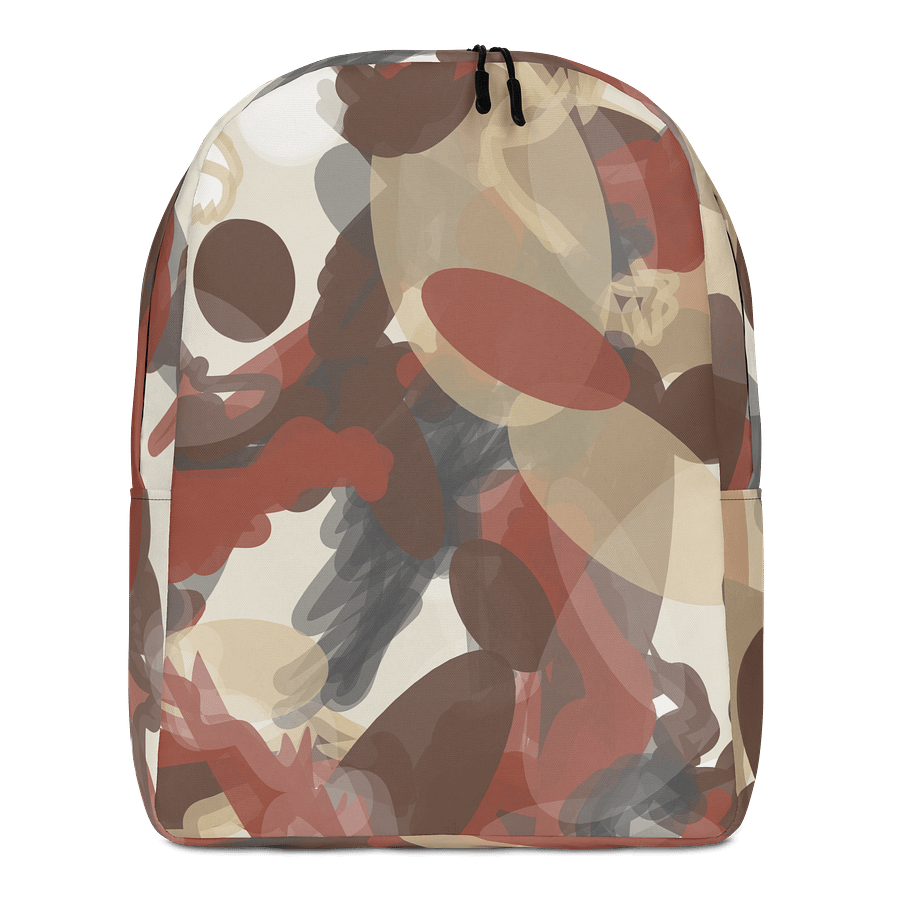 Customizable Minimalist Print Backpack product image (1)