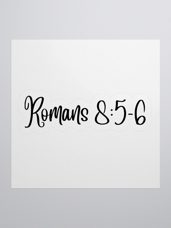 Romans 8:5-6 product image (1)