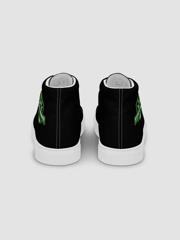 [keepcalmimhigh] Women High Top Canvas Shoes product image (2)