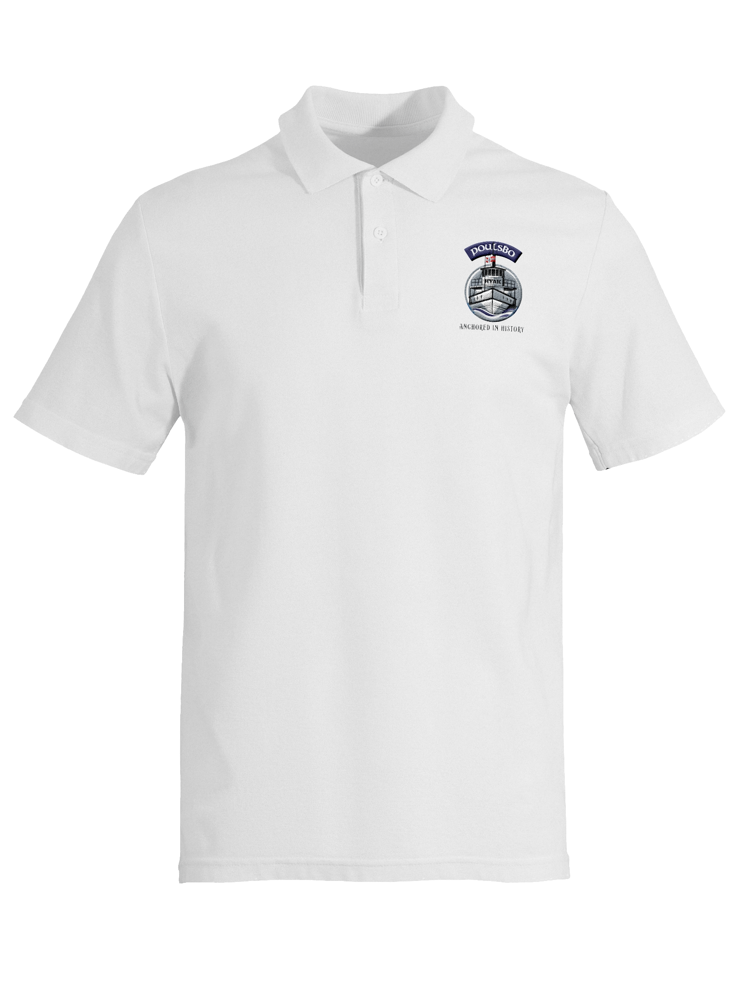 Hyak Ship Logo Pique Polo product image (5)