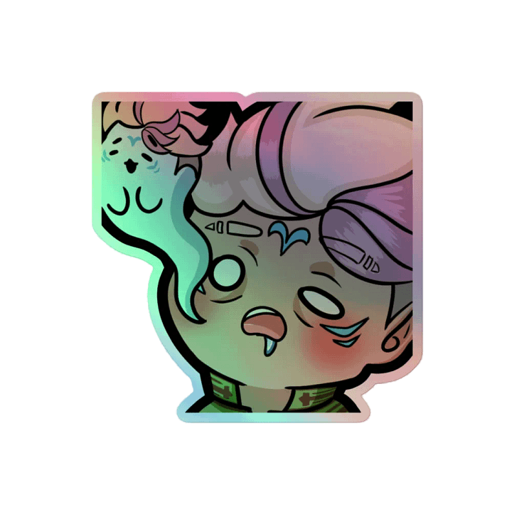 AfressEepy Emote Holographic Sticker product image (2)