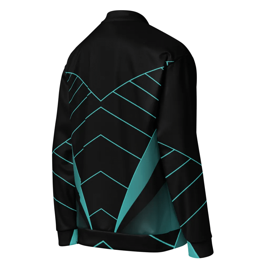 Futuristic Vortex All-Over Print Bomber Jacket product image (9)
