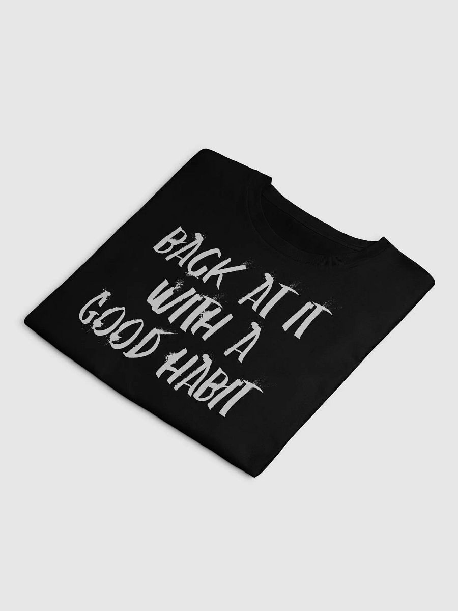 "Back At It With A Good Habit" AS Colour Women's Premium Crop Top product image (4)