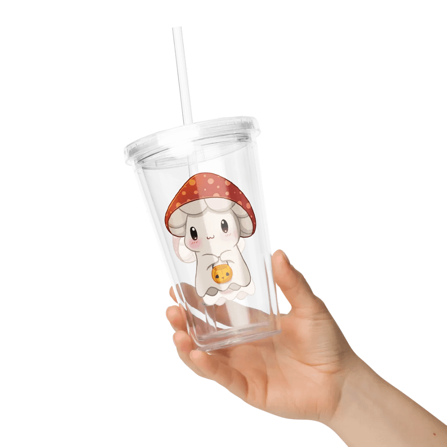 Mushie Ghost Plastic Tumbler product image (6)