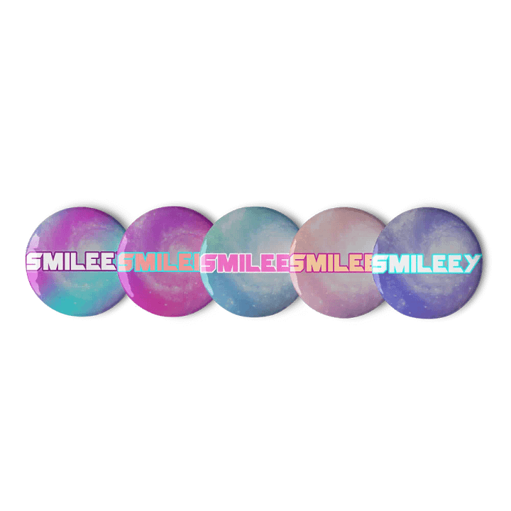 Smileey Galaxy Pins product image (1)