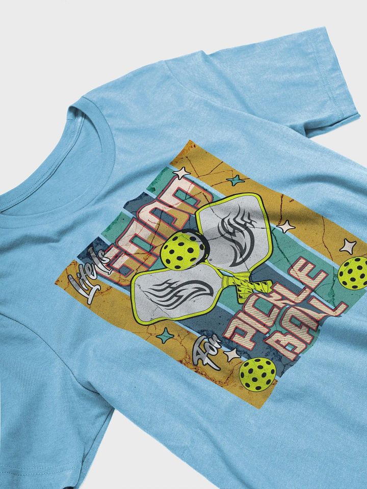 Life Is Good For Pickleball Vibes Tee product image (2)