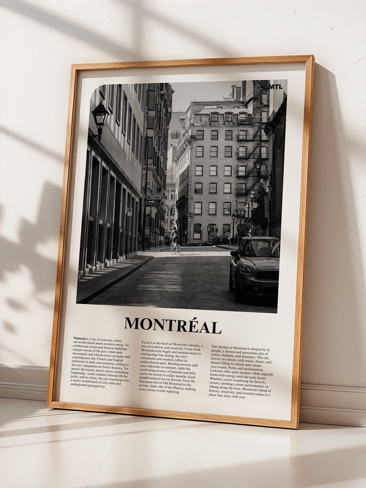 Montreal 04 Newspaper Poster product image (2)