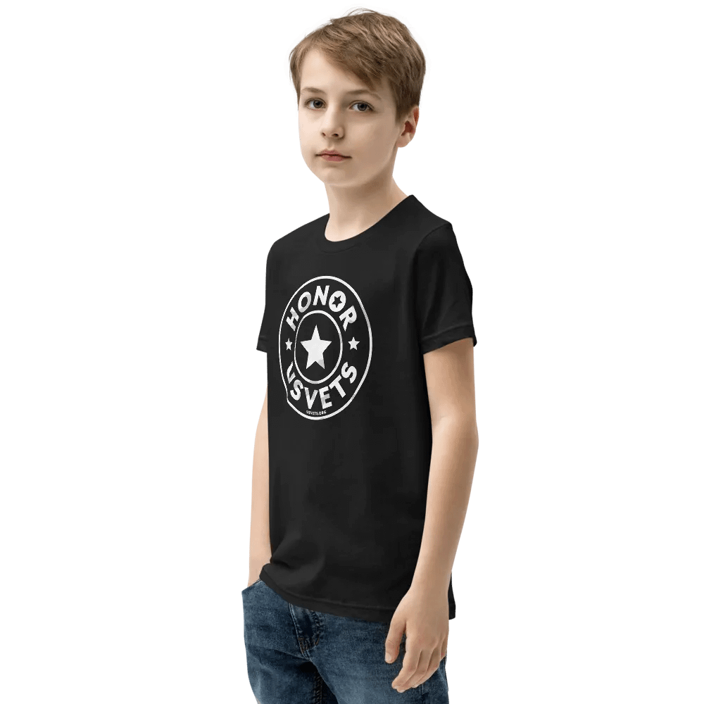 HONORUSVETS Star Youth T-shirt product image (3)