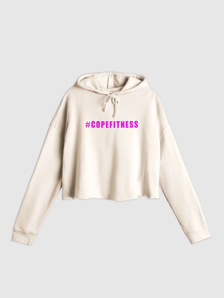 Cope Club Fitness Cropped Jumper Pink Print product image (2)