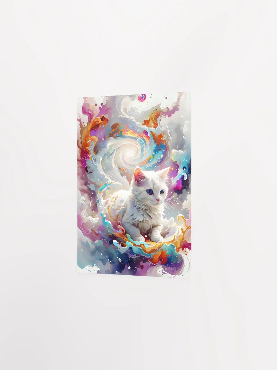 Vibrant Colors and Feline Fantasy Poster product image (6)