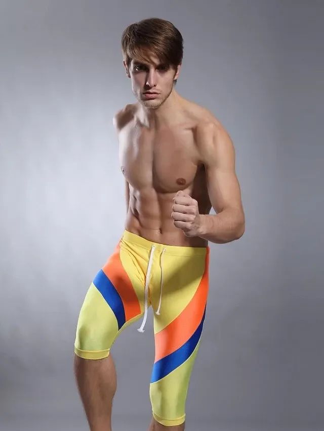 New DigSuperbody Swimming Swimsuit Jammer triathlon swim brief running fitness lowital Product product image (3)