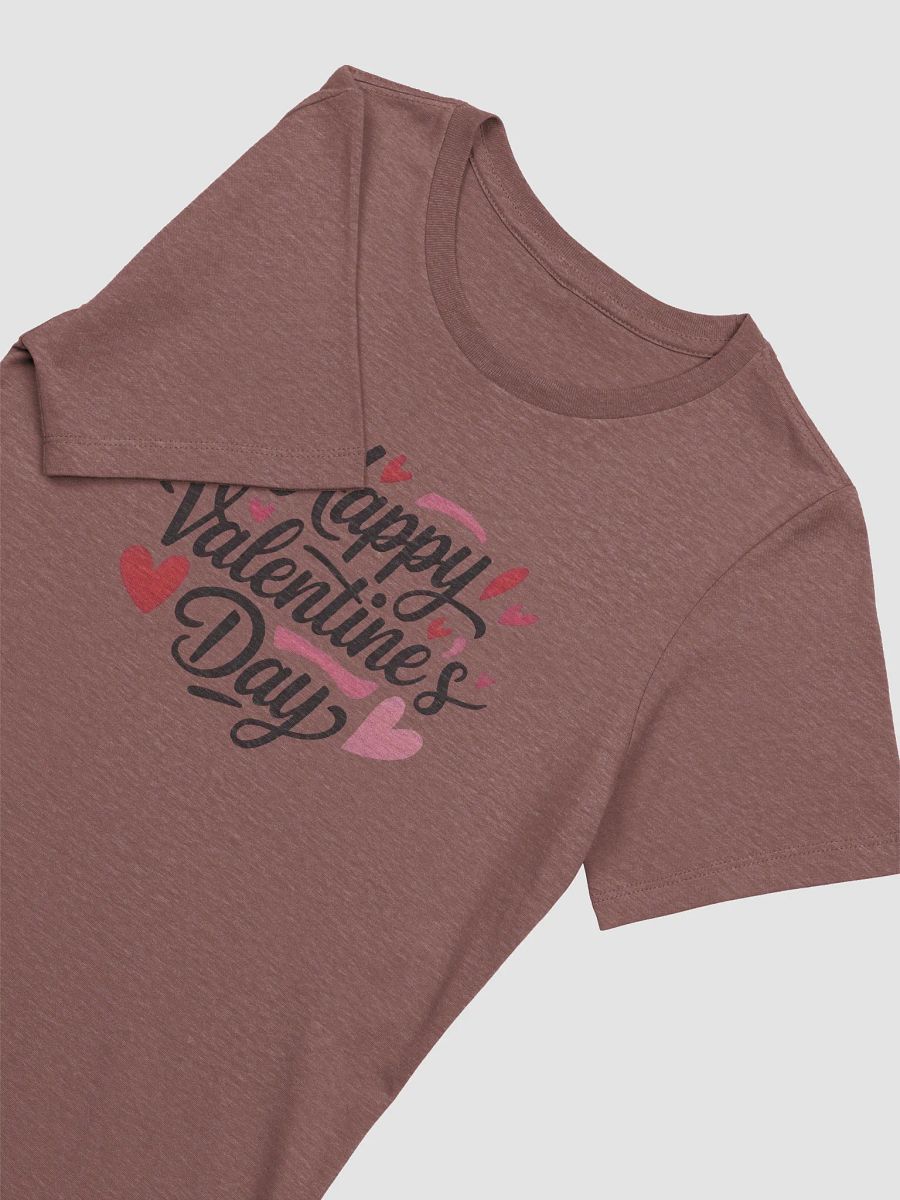 Women's Supersoft Relaxed-fit T-Shirt Happy Valentine's Day Slogan product image (3)