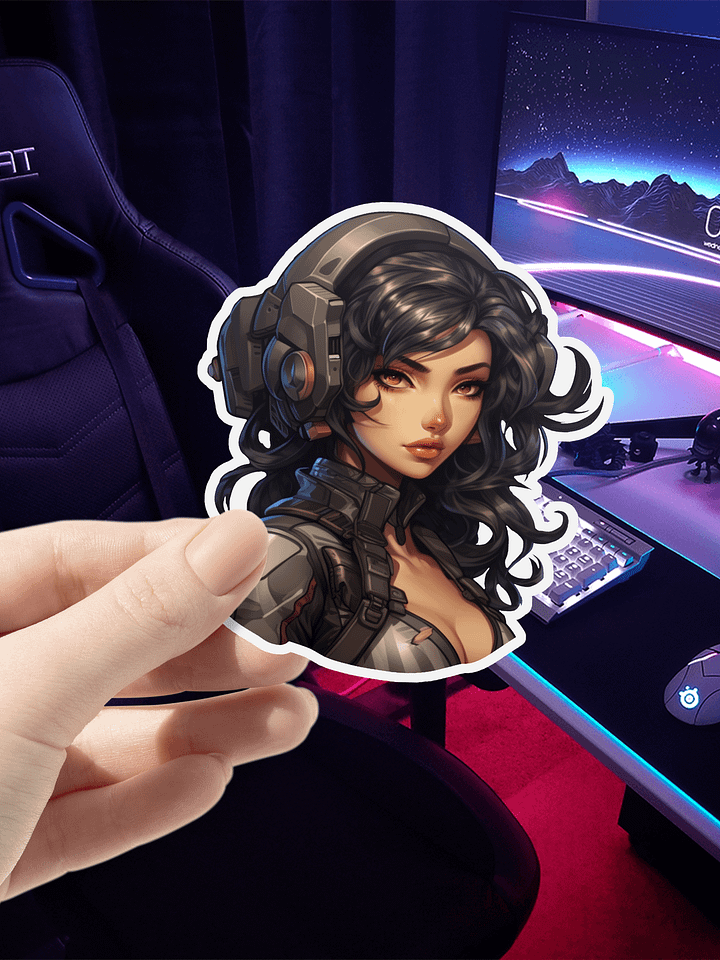 Mecha-Suit Babe 06 Sticker product image (1)