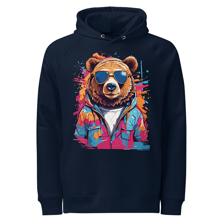 Cool Bear in Sunglasses Hoodie product image (1)