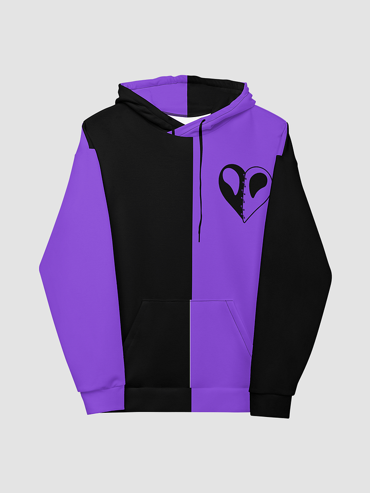 Valentines Day Variant Broken Heart Hoody product image (1)