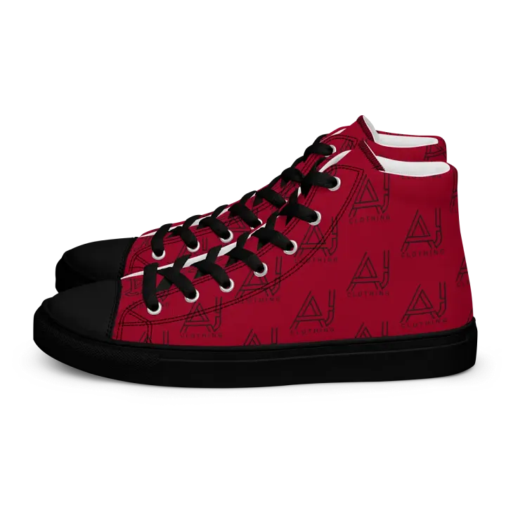Red high tops product image (1)