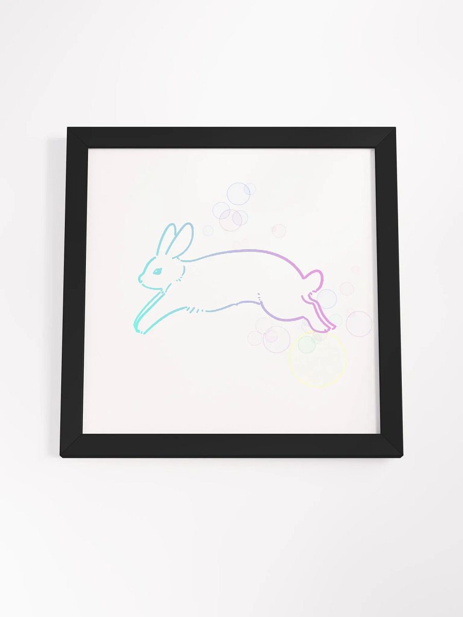Bubble Bunny Framed Picture product image (4)