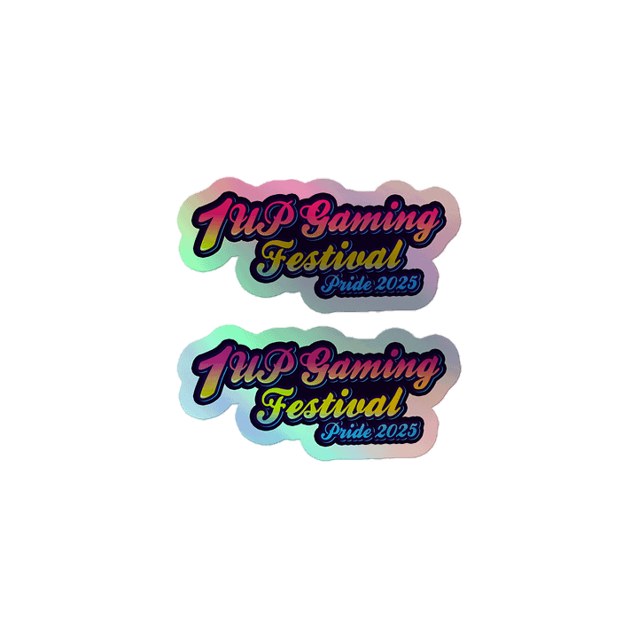1UP Gaming Festival Pansexual Pride 2025 Stickers product image (1)