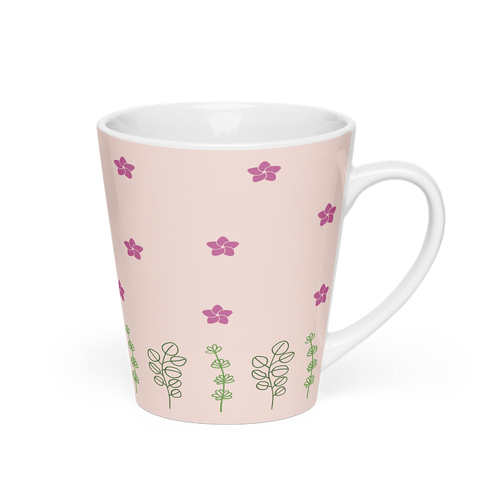 Botanical Elegance Latte Mug product image (2)