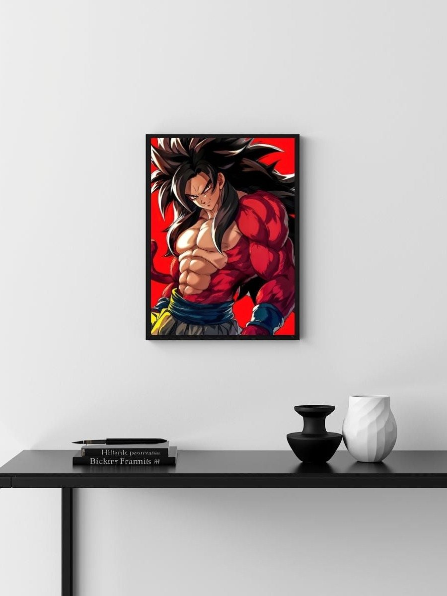 Dragon Ball GT – Goku Primal Fury – 8x10 Metal Print product image (3)