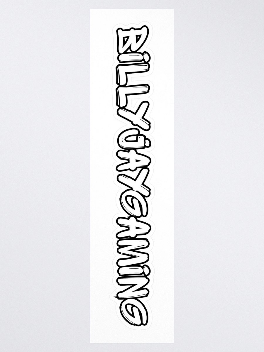 BillyJayGaming Logo Sticker #2 product image (3)
