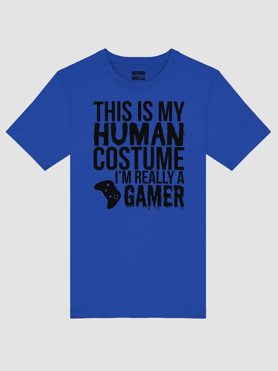 This Is My Human Costume I'm Really A Gamer Funny Halloween T-Shirt product image (23)