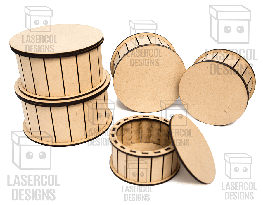 Boxes Set 7 (5 sizes) - Laser Cut Files product image (4)