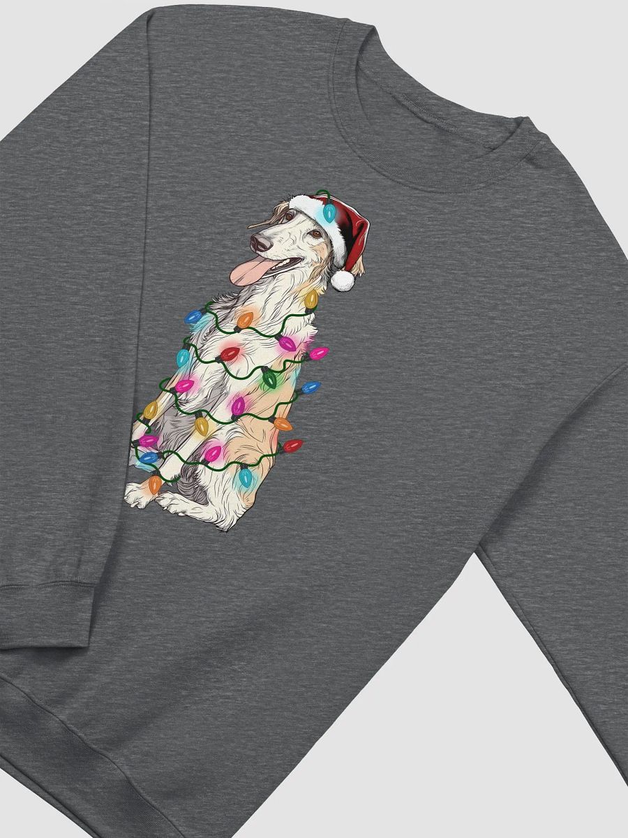 Funny Borzoi(Fawn) Christmas Sweatshirt product image (4)
