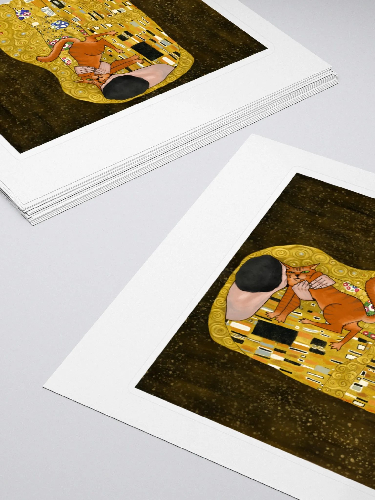 The Reluctant Kiss Sticker product image (16)